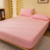 1 Piece Of Solid Matte Bedsheet, Pale Pink Bedspread For Bedroom, Bedding (Excluding Pillowcases)