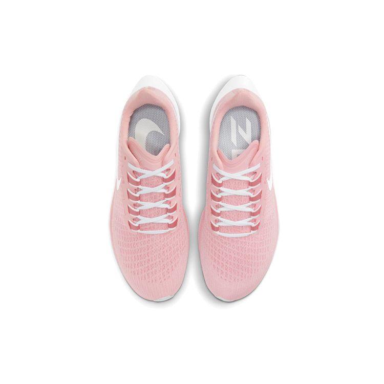 Nike Air Zoom Pegasus 37 Pink Glaze Женские кроссовки Barely-Rose Football-Grey Metallic-Summit-White DH0129-600