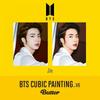 Bts Butter Cubic Painting Jin