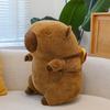 Capybara Cap Birthday Plush Toy Cute Animal Doll Room Decoration Holiday Gift