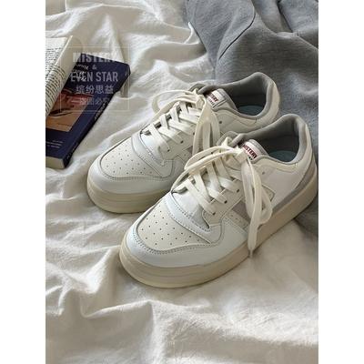 Маленькие белые туфли, универсальные, увеличивающие рост, повседневные туфли, женские, новые, студенческие, дышащие спортивные кеды на платформе 701