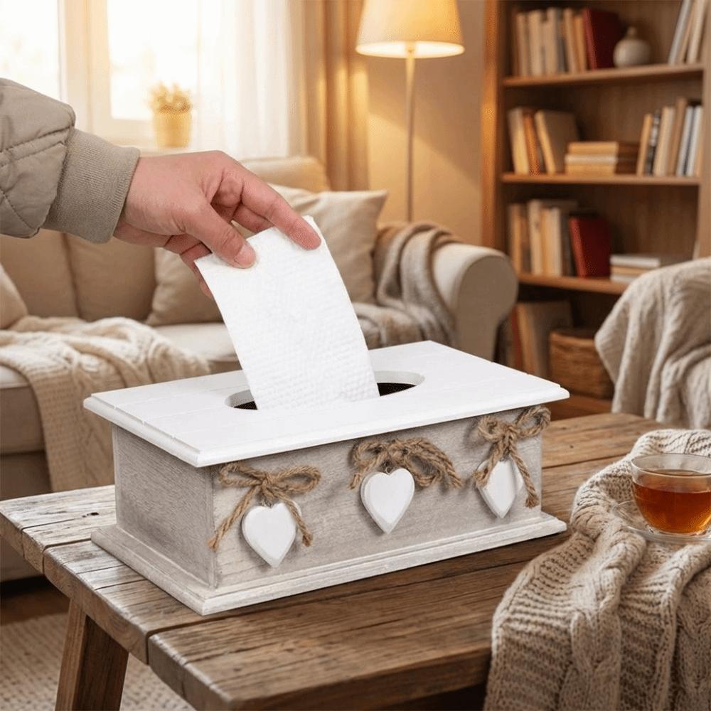 Thickened Tissue Holder Moisture-proof Napkin Storage Container Modern Facial Tissue Case Office