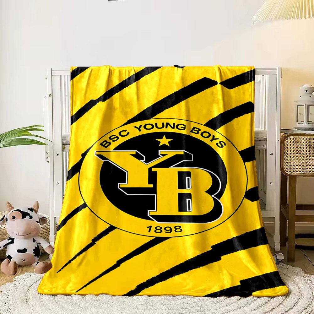BSC Young Boys Logo Blanket Design print blanket soft and cozy perfect for the living room bed sofa or a nap,gift