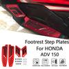 Нескользящая алюминиевая накладка для подножки Honda ADV150 2019-2021