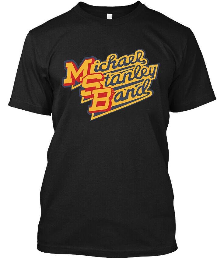 Michael Stanley Band American Rock Band Music Graphic Art Logo T-Shirt S-5XL