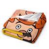 Warm Soft BlanketsGirls Boys Decorative P-Pumuckl Bedding Throws  Flannel Bedspread For Couch Chair Fluffy Sofa Bed Cover