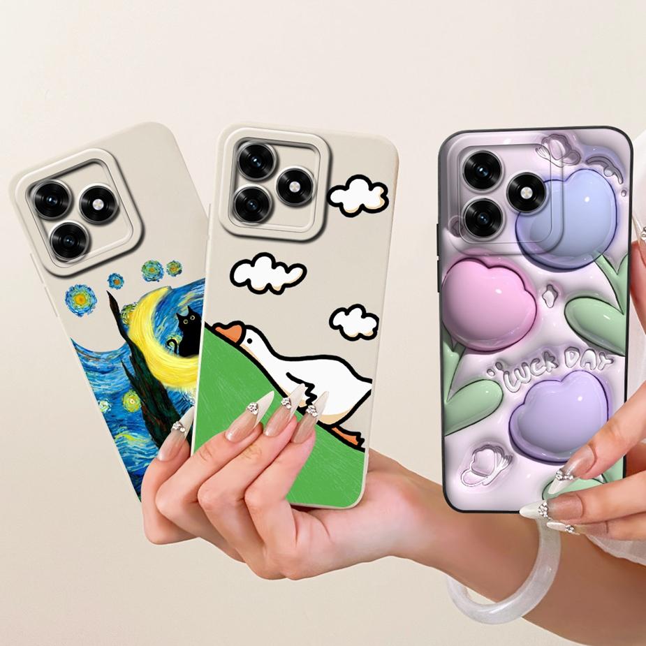For Honor X5C Plus Case NLA-LX1 Cute Panda Dog Funny Cartoon Cover Soft TPU Phone Case For Honor X5C HonorX5C Plus Fundas Bumper