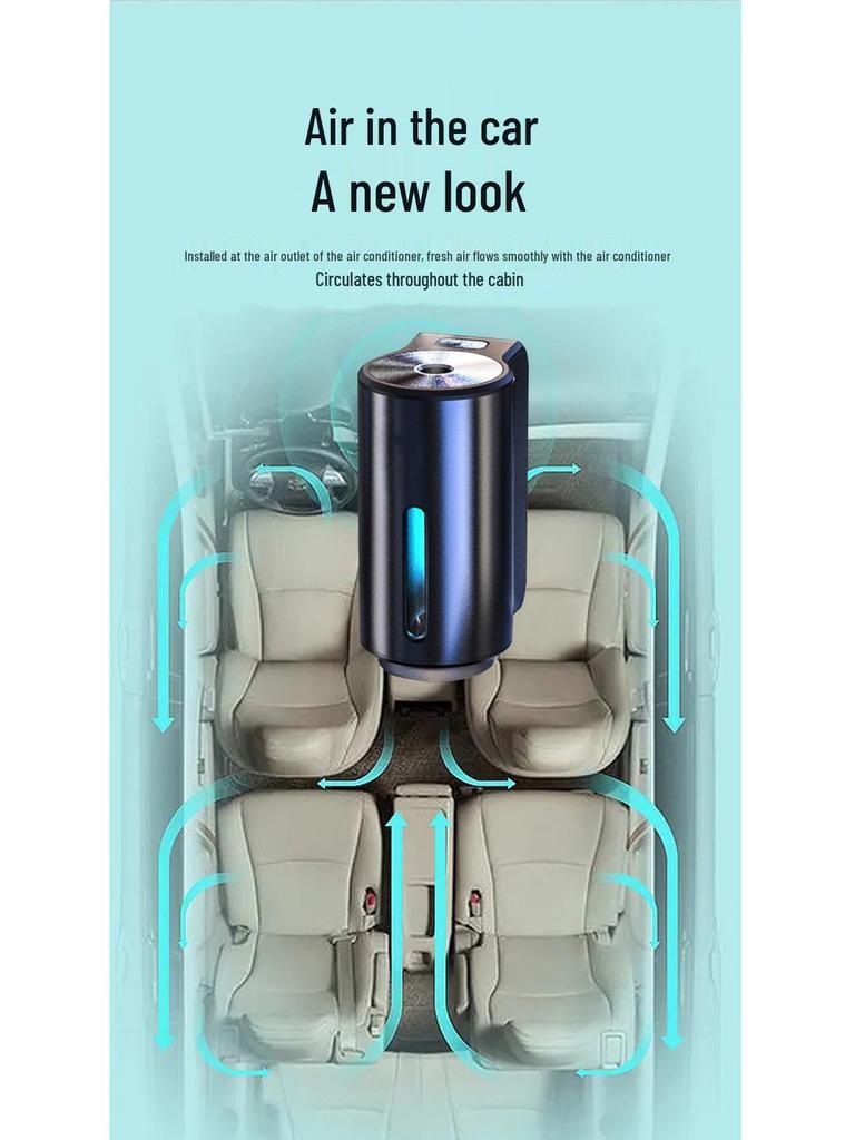 Интеллектуальный автомобильный диффузор-ароматизатор с авто включением/выключением и ароматом для вентиляционного отверстия