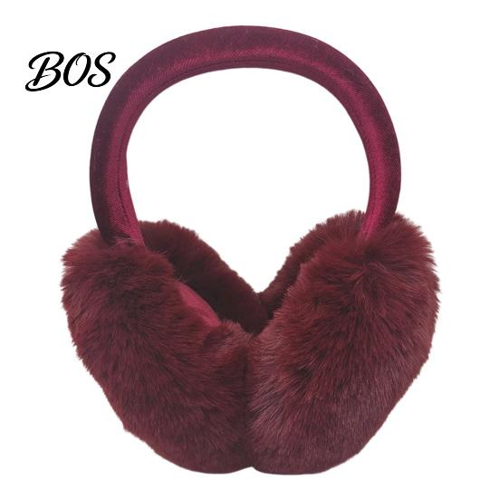 Breathable Thermal Ear Muffs Women's Winter Muffs, Soft Faux Rabbit Fur Warmers for Thick Long Velvet Warmer Sports Commuting, Plush Fluffy