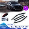 Window Visor for Mazda CX-50 CX50 GT VA 2024 2024 2025 Awnings Shelters Car Side Sun Rain Guard Deflector Vent Smoke Accessories
