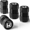 4Pc Car Valve Caps Stem Case Cover Accessories Wheel Valve Dust Caps Tyre Rim Stem Cover For Honda Civic City Accord Fit Insight UH3
