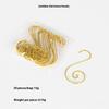 12/20PCS S-Shaped Metal Christmas Tree Hooks - Hangers for Xmas Ornaments