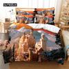 Eiffel Tower Bedding Set Duvet Cover Sets 3d Bedding Digital Printing Bed Linen Queen Size Bedding Set Fashion Design