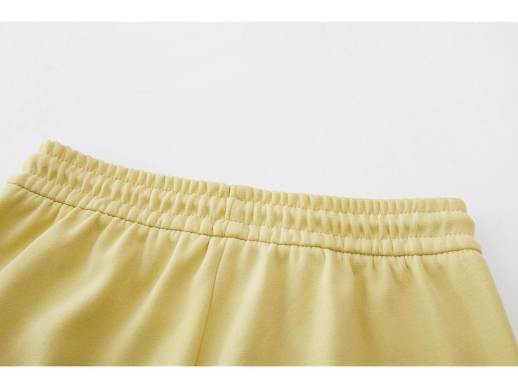 Весна/Лето 2025 Женские Повседневные Спортивные Брюки с Высокой Посадкой и Широкими Штанинами