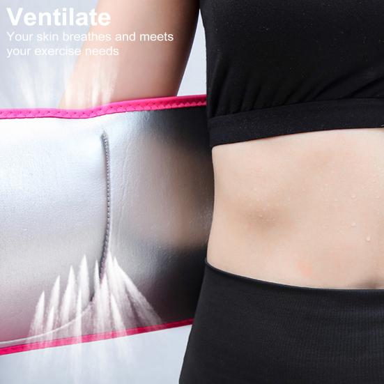 Пояс-триммер для талии с карманом для телефона Дышащий эластичный пояс для контроля живота Обертывание для похудения живота Пояс для похудения Пояс для тренировок Фитнес-оборудование