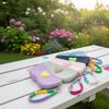 Waterproof Silicone Glasses Case Dustproof Storage Bag Fashion Sunglasses Pouch  for Girls