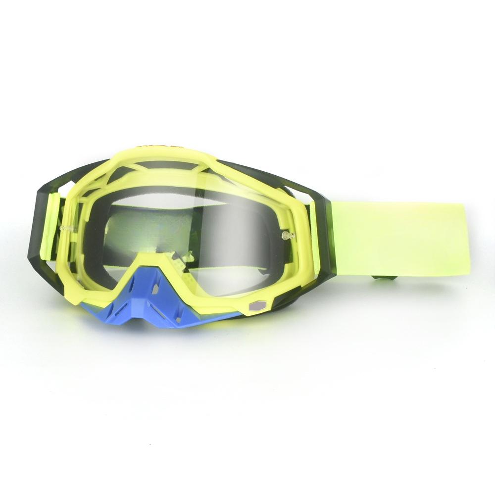 Мотоциклетные очки, внедорожные очки, очки для горного велосипеда/квадроцикла/мохера, маска, съемные линзы, защита от ветра и ультрафиолета, для езды на велосипеде.