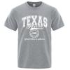 Texas Austin United States Of America Tshirt Men Women T-Shirts Hip Hop Breathable T-Shirt Casual Tee Clothes 100% Cotton Tops