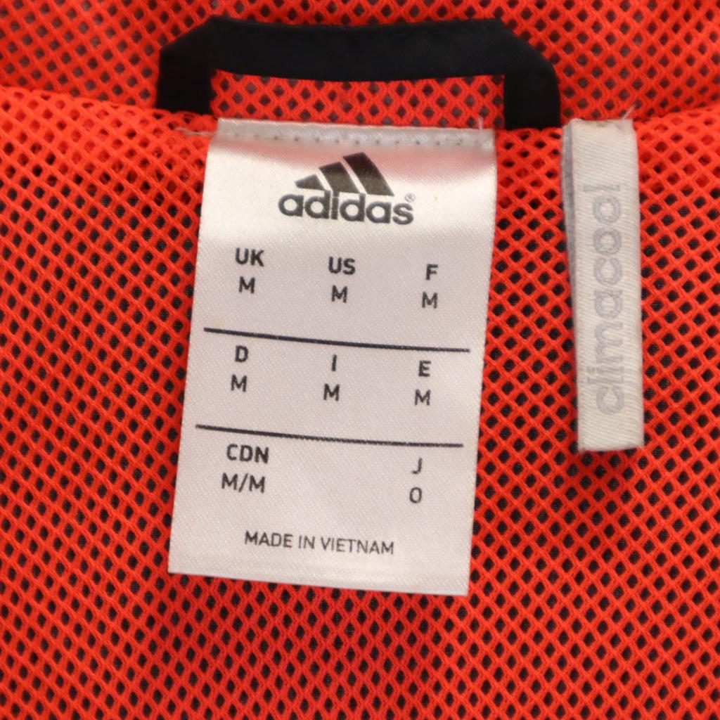 Adidas training Ветровка O Черный Сетчатая подкладка Мужская Б/У