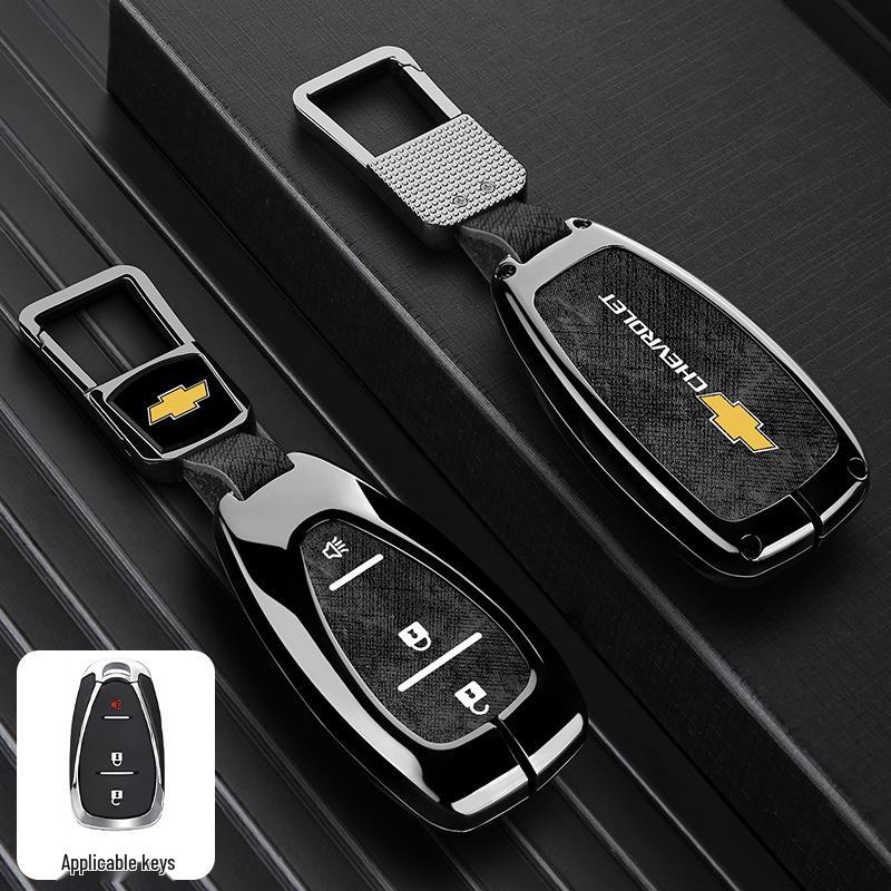 Чехол для ключа Chevrolet для Equinox, Malibu XL, Trax, Trailblazer, Orlando, Monza - Накладка на корпус автомобиля
