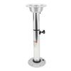 RV Table Pedestal Base Stand Detachable 7 Adjustable Height Aluminum Alloy Table Pedestal Leg Base for Caravan Boat