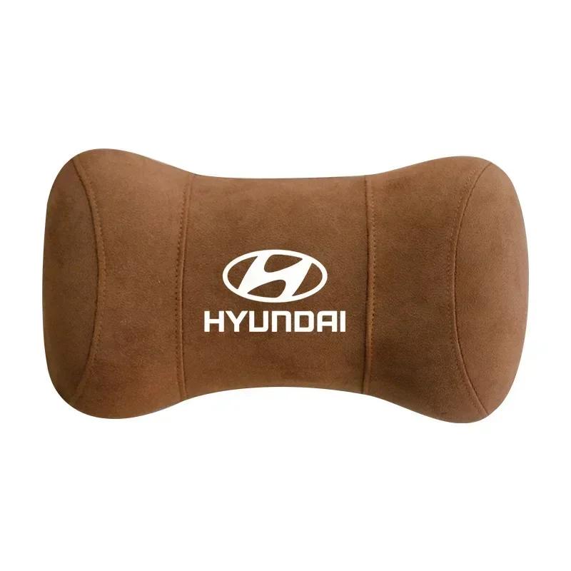 Car Accessories for Hyundai IX25 I10 Accent Solaris Tucson Santa Fe Kona Elantra Sonata Sticker Auto Headrest Support Pillow ZZ35