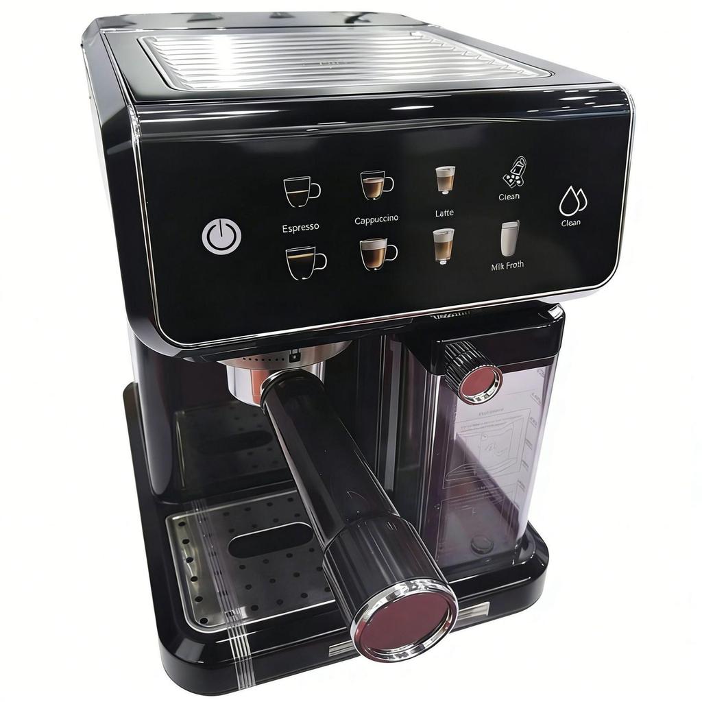 Кофемашина для эспрессо Coffelady 20 бар: Полуавтоматическая кофемашина европейского стандарта с высокоскоростной экстракцией и вспениванием молока.