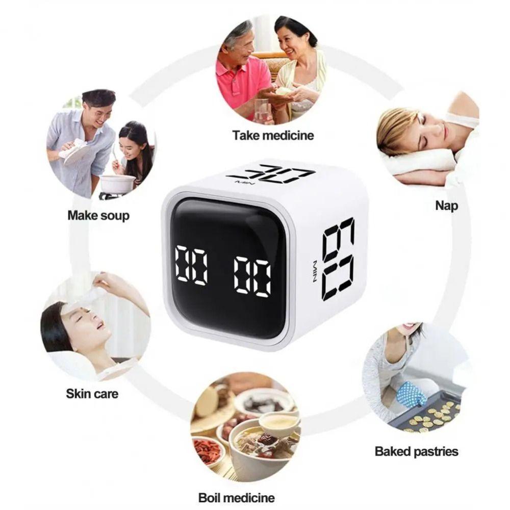 Counter Dual Modes Timer Dual Mode Gravity Sensor Kitchen Timer Digital Timer  Baking