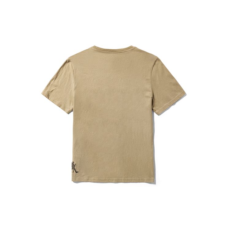 Timberland Outdoor Casual Breathable Short Sleeve T-Shirt Men Tops Licorice-Yellow A42YU-DH4