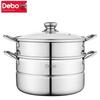 Debo Xibeier 28 см Двойная пароварка из нержавеющей стали