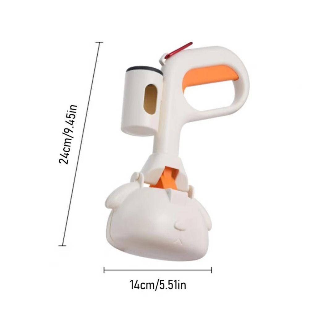 Leak-Proof Dog Poop Scooper Non-Slip Handle Poop Remover Easy Cleanup Dog Shit Picker Easy Cleanup