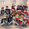 M8097 Knight Building Block Figure Medieval Roman Soldier Small Particle Mosaic Doll Toy