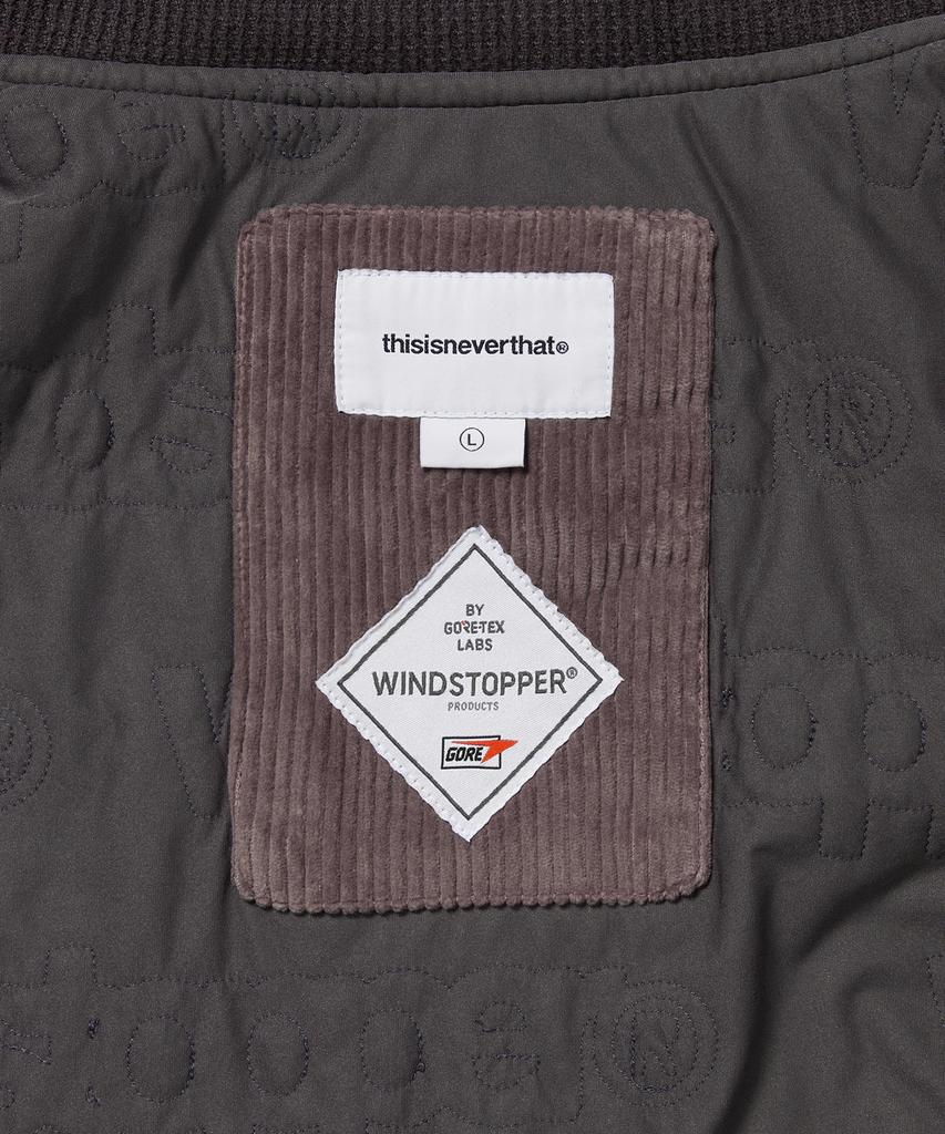 Thisisneverthat Gore-Tex Windstopper Cord Jacket Plum