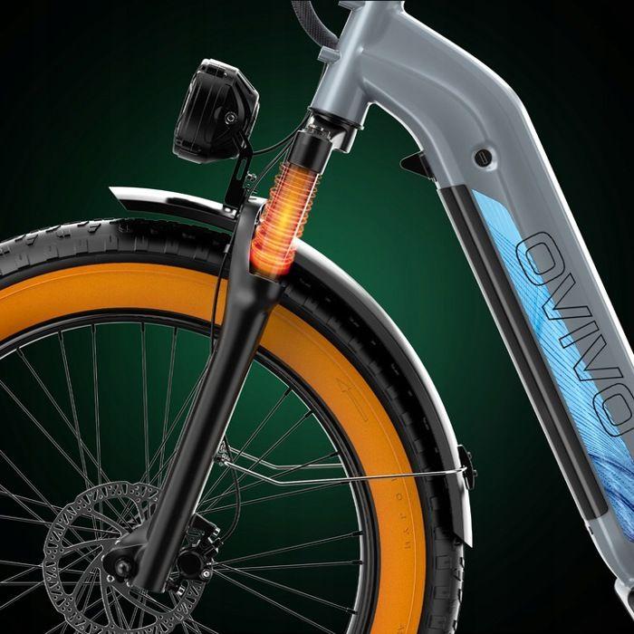 Vélo Électrique - OVIVO HYPER V6 - 250W - 48V 20Ah - Autonomie 150 km - Vitesse 25 km/h