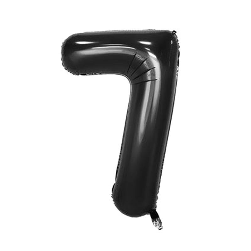 40" фольгированные шары с цифрами для украшения свадьбы, дня рождения, вечеринки, надувные цифровые праздничные принадлежности, украшение из гелиевых шаров с цифрами