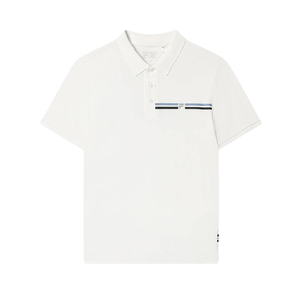 FILA WHITE Polo Shirt Men's Standard F11M533115F-WT