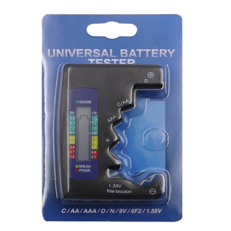 Универсальный цифровой ЖК-тестер для проверки батареи CDN Aa Ce 9V 1,5V Aaa Button