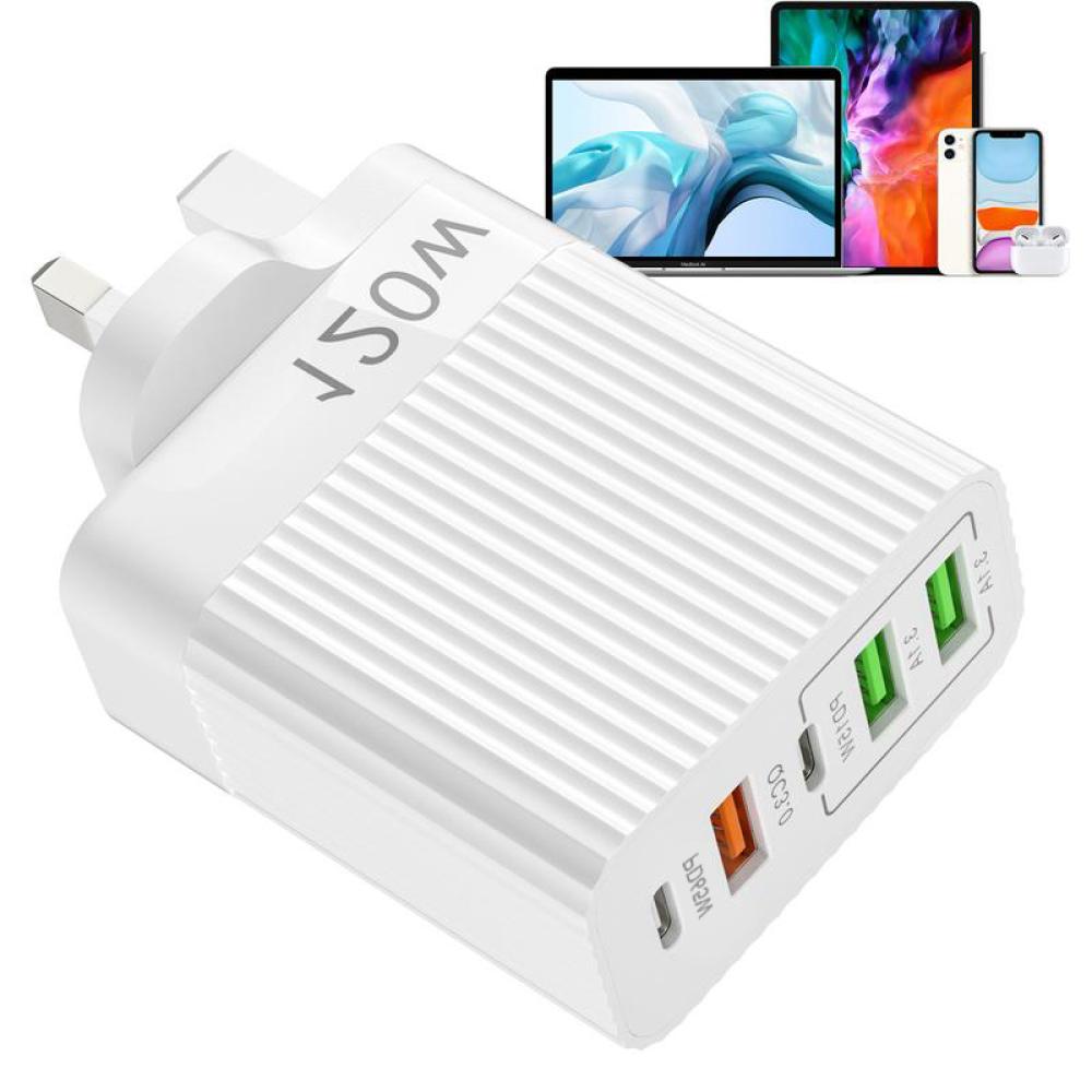 Для Xiaomi 120 Вт супер быстрое зарядное устройство Head Ultra Charger 5port 3 Usb 2 Type C 10A зарядное устройство быстрая высокоскоростная зарядка для Xiaomi Samsung