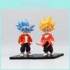 Очаровательная фигурка Гоку в версии Q из Dragon Ball Z. Коллекционная ПВХ-модель для фанатов.