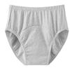 Elderly Womens Washable Cotton Incontinence Underwear High Waist Leakproof Care Briefs