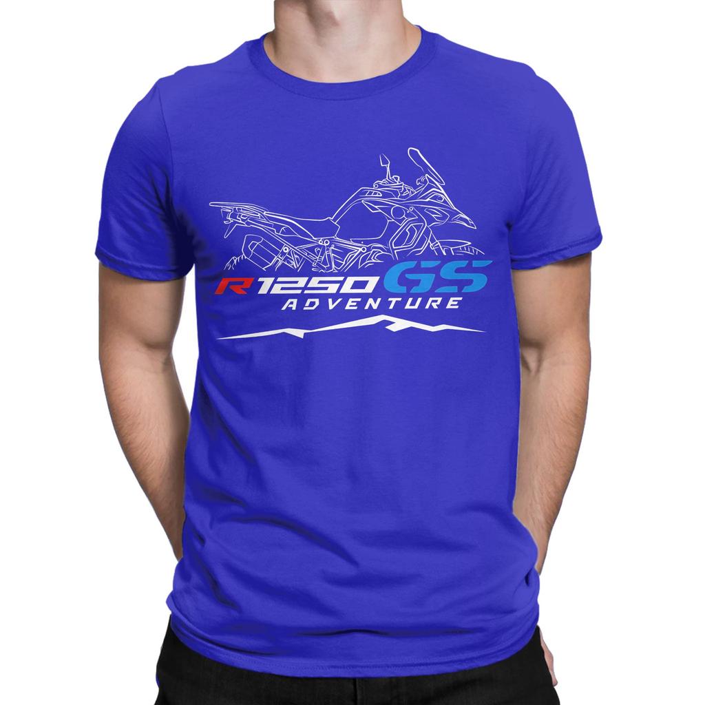 R1250gs Adventure For Bikers Motorcycle Novelty Graphic 100 Cotton Tshirt Gs Tees Tops For Unisex