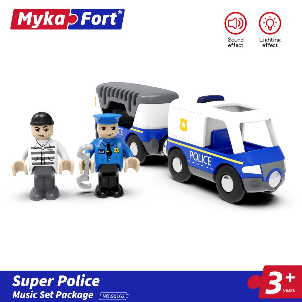 Звуковая и световая дорожная машина полицейский участок пожарная спасательная сцена детский игровой домик игрушки