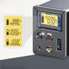 Управление аккумулятором 80,3x50,3x22,6 мм Кулонометр Точный прибор для мониторинга аккумулятора Управление безопасностью аккумулятора