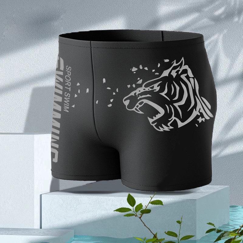 Мужские быстросохнущие нейлоновые плавки - Simple Fashion Hot Spring Swimwear