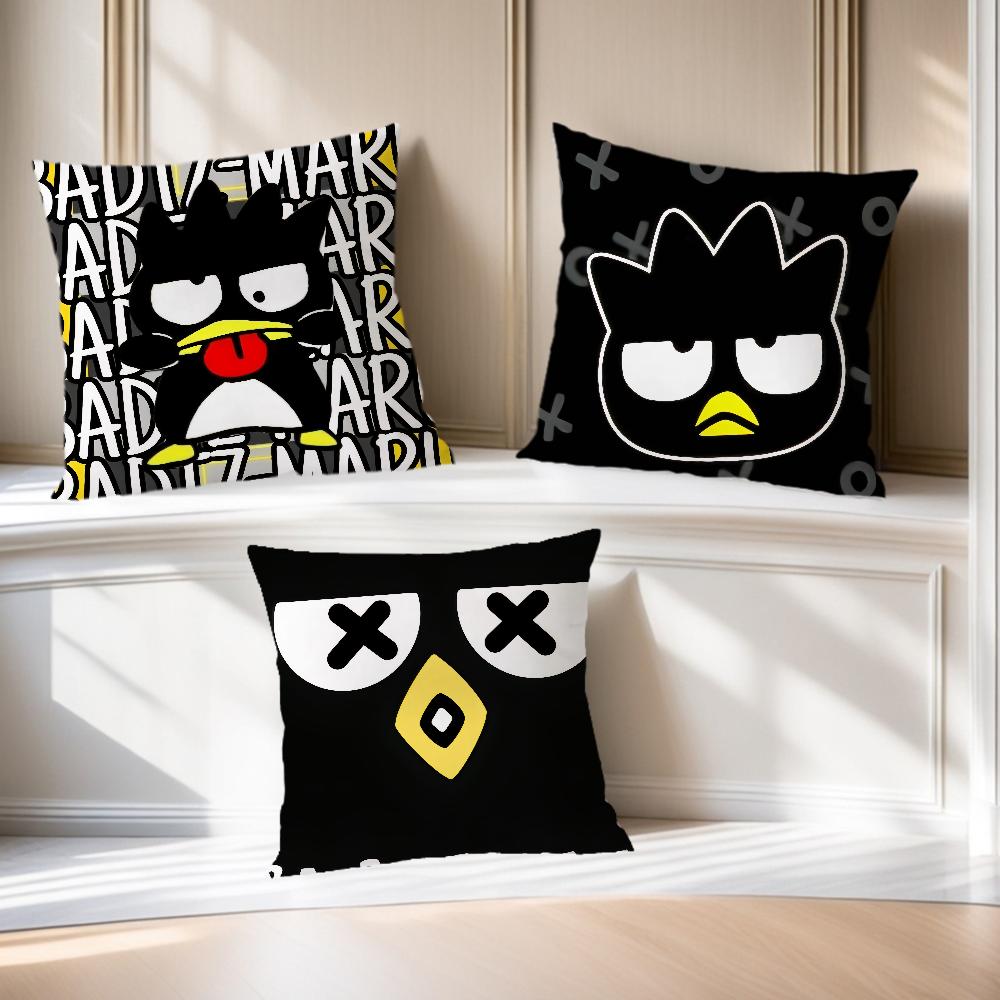 BAD Comfortable Soft Pillow Case B-BADTZ for Sofa Living Room Home Decor Protective MARU Cover Cartoon Without PillowInsert