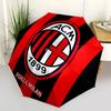 AC Milan, Forza Milan - Автоматическое Открытие и Закрытие, 8-реберная Конструкция, Портативный Зонт, Подходит для Мужчин и Женщин в Любое Время Года - Идеальный