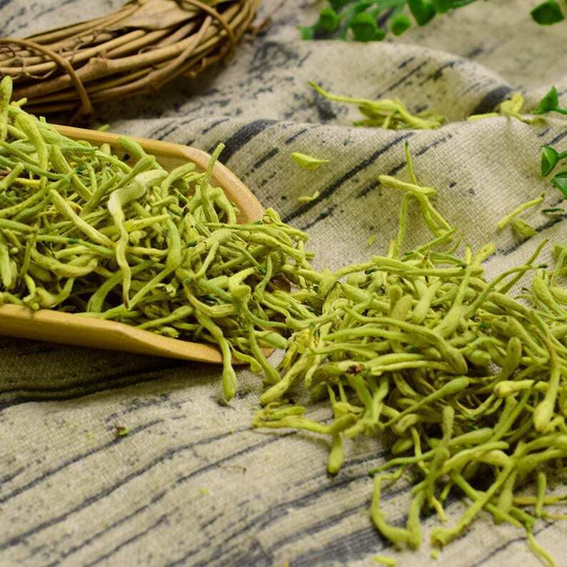 100 г травяного чая из цветов жимолости Цзинь Инь Хуа