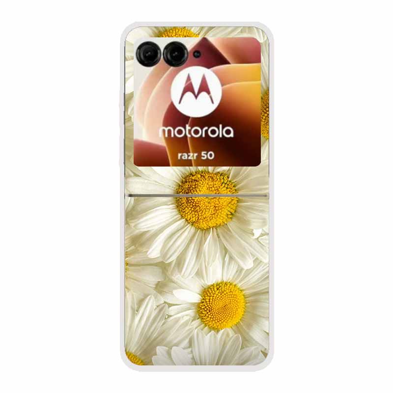 Чехол для Motorola Razr 50 Ultra Животные Жесткий Пластик ПК Задняя Крышка Телефона Для Motorola Moto Razr50 razr+ 2024 Прозрачный Coque