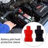 2шт автомобильные чехлы для аккумуляторов прочные гибкие мягкие изоляционные чехлы для защиты головы от кучи аккумуляторов для авто