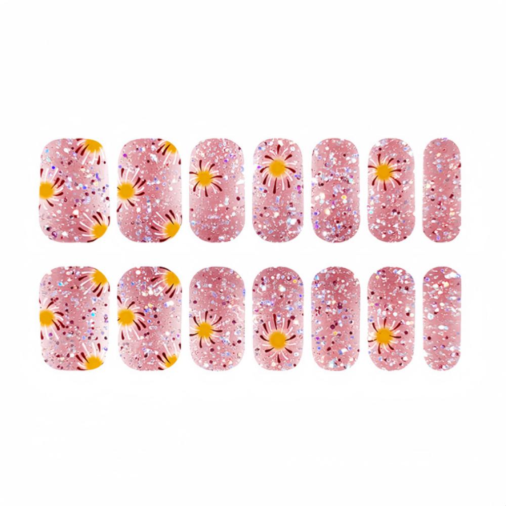 Красота водостойкий не требующий запекания гель-лак пленка полная наклейка китайский стиль фейерверки ногтевая пленка бумага ногтевая пленка бумага патч